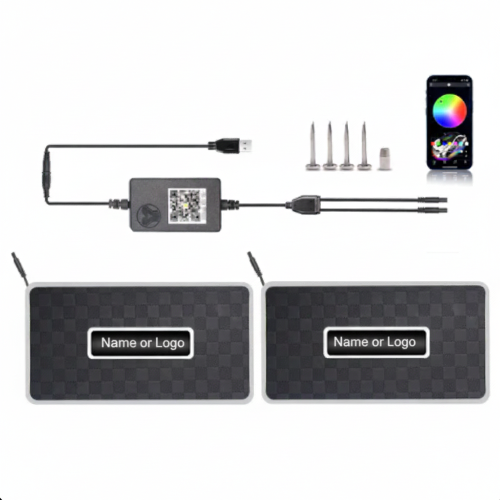 Individuelle LED-Bodenmatte