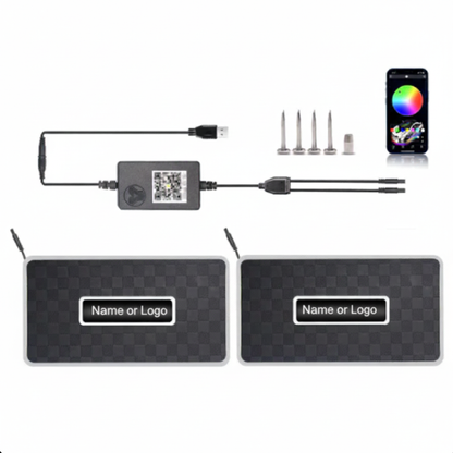 Individuelle LED-Bodenmatte