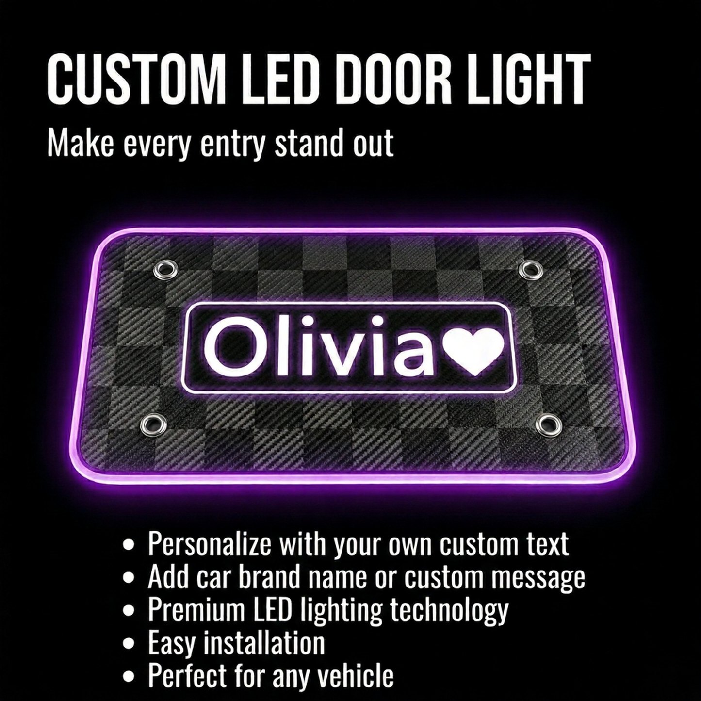 Individuelle LED-Bodenmatte
